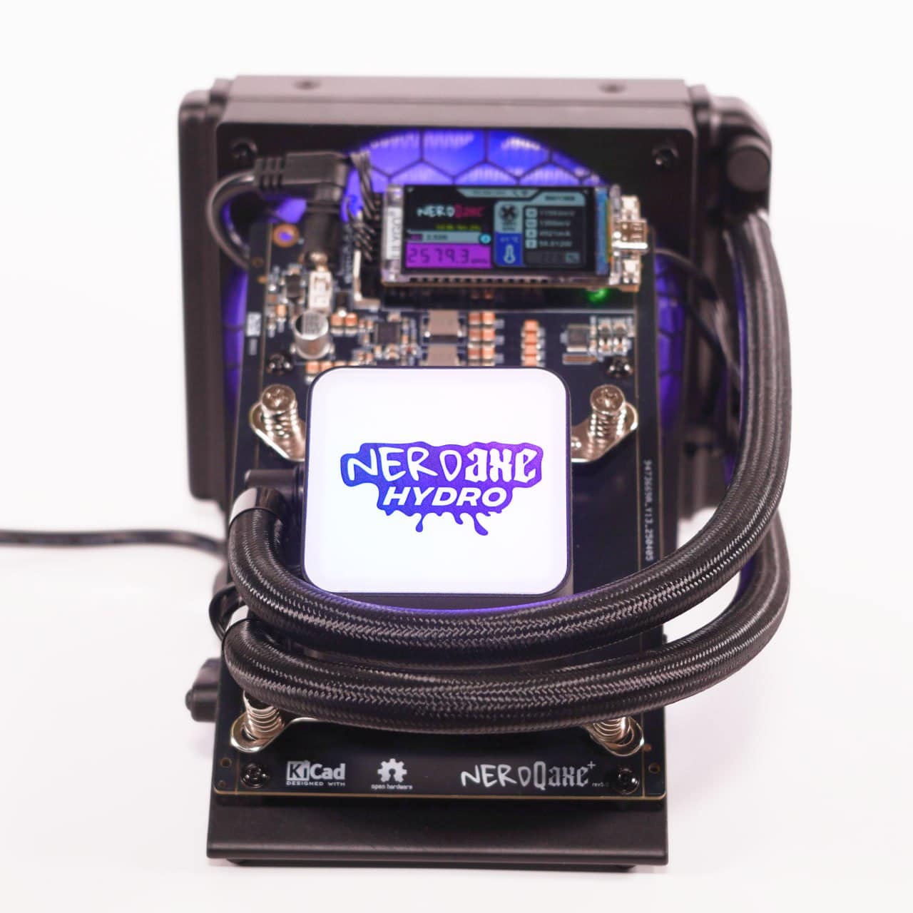 NerdQaxe+ Hydro Bitcoin Solo Miner — afbeelding 3